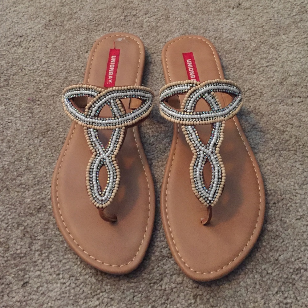 Beaded sandals